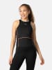 KARI TRAA Top sportowy "Linnea" w kolorze czarnym