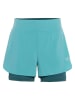 KARI TRAA Trainingsshort "Mija" turquoise