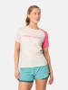 KARI TRAA Trainingsshirt "Ella" in Creme/ Pink