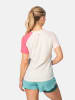 KARI TRAA Trainingsshirt "Ella" in Creme/ Pink