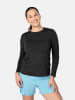 KARI TRAA Funktionslongsleeve "Ava" in Schwarz