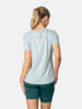 KARI TRAA Trainingsshirt "Ava" turquoise