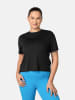 KARI TRAA Koszulka sportowa "Una" w kolorze czarnym