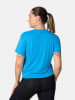 KARI TRAA Koszulka sportowa "Una" w kolorze niebieskim