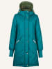 finside Wende-Winterjacke "Sipuli" in Grün/ Blau