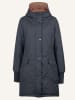 finside Wende-Winterjacke "Sipuli" in Grau/ Hellbraun