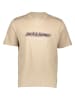 Jack & Jones Shirt "Vesterbro Newton" in Beige
