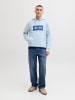 Jack & Jones Hoodie "Cole" in Hellblau