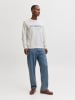 Jack & Jones Sweatshirt "Devin" zilverkleurig