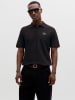 Jack & Jones Koszulka polo "Daytona" w kolorze czarnym