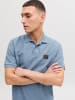 Jack & Jones Koszulka polo "Daytona" w kolorze błękitnym