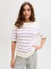 JJXX Shirt "Layla" in Creme/ Lila