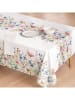 Mint Rugs Tischdecke "Floral And Tropical Daina" in Weiß/ Blau/ Rosa