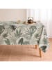 mint Deco Tafellaken "Natural Monstera" crème/groen