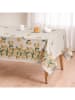 Mint Rugs Tafellaken "Natural Lemon" crème/geel/groen