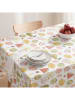 Mint Rugs Tischdecke "Frutas"  in Weiß/ Bunt