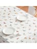 mint Deco Tafellaken "Toby" wit/meerkleurig