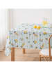 Mint Rugs Tischdecke "Limoncello" in Hellblau/ Weiß/ Gelb