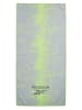 Reebok Strandtuch "Oslo" in Grau/ Limette - (L)180 x (B)90 cm