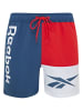 Reebok Badeshorts "Roscoe" in Dunkelblau/ Rot/ Weiß