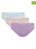 Reebok 3er-Set: Slips "Dona" in Lila/ Rosa/ Hellblau