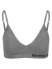 Reebok Biustonosz sportowy "Justine" w kolorze szarym