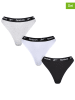 Reebok 3er-Set: Strings "Lotty" in Schwarz/ Grau/ Weiß