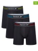 Reebok 3er-Set: Boxershorts "Roscoe" in Schwarz
