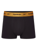 Reebok 3er-Set: Boxershorts "Hirst" in Schwarz