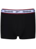 Reebok Bokserki (3 pary) "Barlow" w kolorze granatowym, białym i czarnym