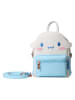 Sanrio Rugzak "Cinnamoroll" lichtblauw/wit - (B)17 x (H)22 cm