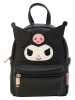 Sanrio Rucksack "Kuromi" in Schwarz - (B)17 x (H)22 cm