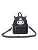 Sanrio Rucksack "Kuromi" in Schwarz - (B)17 x (H)22 cm