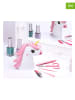 Thumbs Up 6-delige nagelverzorgingsset "Unicorn Vanity Tool" lichtroze/wit