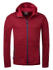 Westfjord Fleecejacke "Skardsvik" in Rot