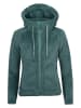 Westfjord Fleecejacke "Glymur" in Türkis