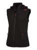 Westfjord 2in1-Softshelljacke "Eldfjall" in Schwarz