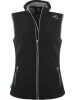 Westfjord Softshellbodywarmer "Eldfjall" zwart