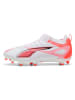 Puma Korki "ULTRA 5 MATCH FG/AG" w kolorze biało-czerwonym