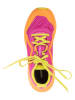 SALOMON Trailrunningschoenen "Ultra Flow" roze/oranje
