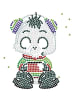 DOTZIES BY DIAMOND DOTZ Zestaw kreatywny "Diamond Painting Panda bears" - 6+