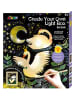 Avenir Creativiteitsset "Krasafbeeldingen Glow in the dark" - vanaf 6 jaar