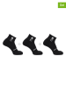 SALOMON 3-delige set: functionele sokken "Everyday Ankle" zwart