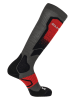 SALOMON Ski-/snowboardsokken "S/S/MAX" zwart/rood