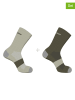 SALOMON 2er-Set: Funktionssocken "Evasion Crew" in Khaki