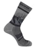 SALOMON Trekkingsocken "Retro Wool" in Grau/ Blau