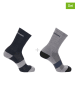 SALOMON 2-delige set: sokken "Evasion Crew" donkerblauw/grijs