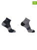 SALOMON 2-delige set: sokken "Evasion Ankle" donkerblauw/grijs
