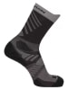 SALOMON Sportsocken "Aero Crew" in Schwarz/ Grau