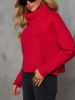 LA Angels Rollkragenpullover in Rot